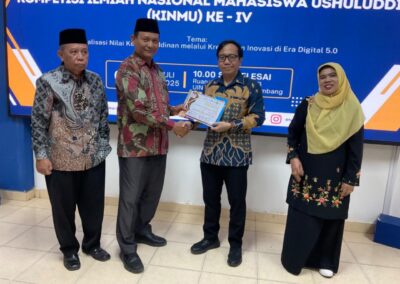 FUF UIN Alauddin Makassar Raih Juara Umum KINMU ke-IV di UIN Imam Bonjol Padang