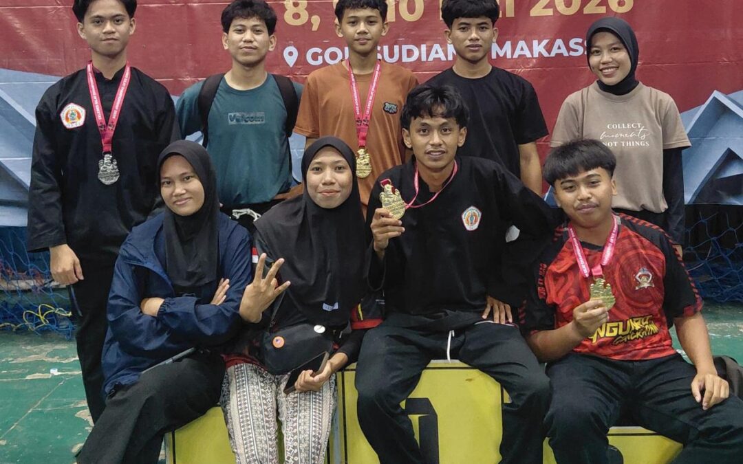 UKM Tapak Suci UIN Alauddin Makassar Sabet Empat Medali di Celebes Silat Championship 2026