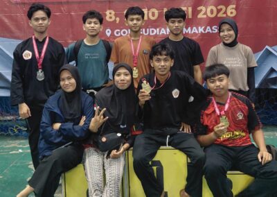 UKM Tapak Suci UIN Alauddin Makassar Sabet Empat Medali di Celebes Silat Championship 2026