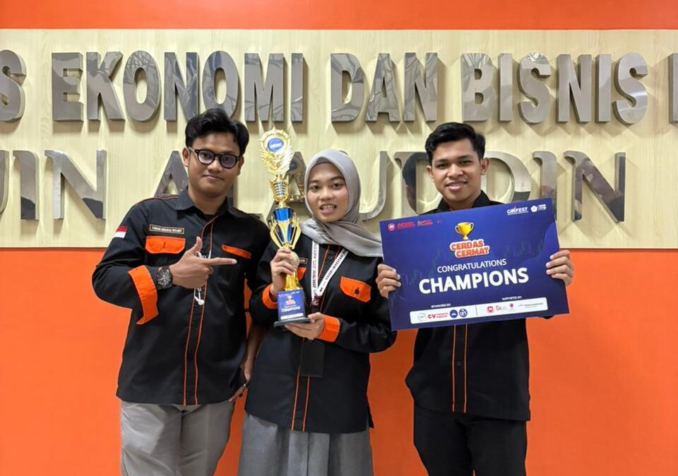 Raih Juara, Mahasiswa UIN Alauddin Unjuk Kemampuan di Bidang Pasar Modal pada GINFEST 2026