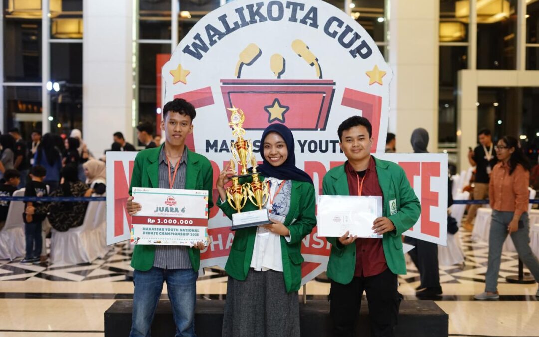 Tim Debat UIN Alauddin Raih Juara 4 Nasional di Walikota Cup 2025