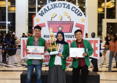 Tim Debat UIN Alauddin Raih Juara 4 Nasional di Walikota Cup 2025