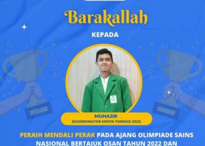 Mahasiswa Perbankan Syariah UIN Alauddin Raih Medali Perak di OSAN 2022