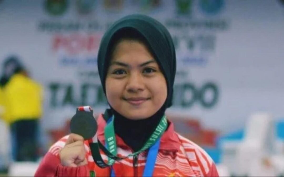 Mahasiswi UIN Makassar Sumbang Medali Perunggu Untuk Sinjai di Porprov Sulsel 2022