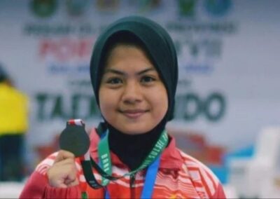 Mahasiswi UIN Makassar Sumbang Medali Perunggu Untuk Sinjai di Porprov Sulsel 2022