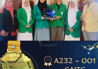 Tim UIN Alauddin Raih Medali Emas pada GAITC di Malaysia