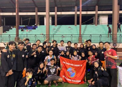 16 Medali Bawa UKM Tapak Suci UIN Alauddin Juara Umum I di Kejurnas Pencak Silat