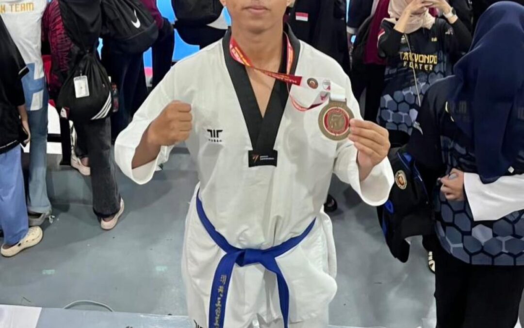 Ketua UKM Taekwondo UIN Alauddin Juarai Wali Kota Cup 2026