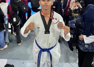 Ketua UKM Taekwondo UIN Alauddin Juarai Wali Kota Cup 2026