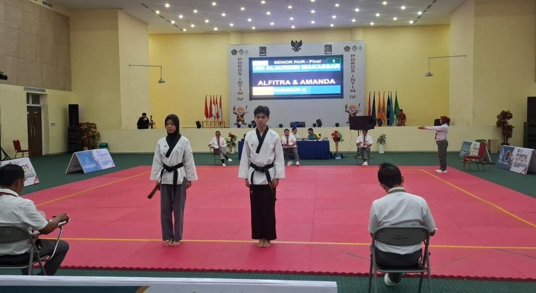 Taekwondo UIN Alauddin Raih Satu Emas dan Dua Perak di Poros Intim IV 2026